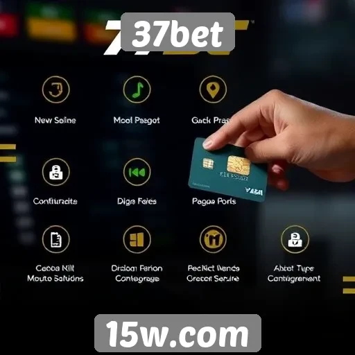 Métodos de pagamento aceitos pela 37bet